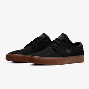 NIB NIKE Zoom Stefan Janoski Canvas RM SB Black Gum Men’s Size 12